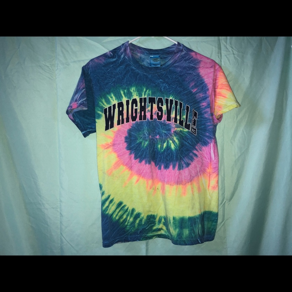 Tie-dye Wrightsville shirt